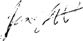 Jack Goldsworthy's signature